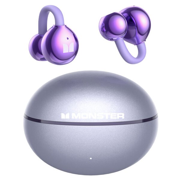 MONSTER AC730 - Open-Ear Bluetooth Earbuds – Wireless Air Conduction Headphones