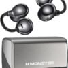 MONSTER AC700 - Open-Ear Bluetooth Earbuds – Wireless Air Conduction Headphones