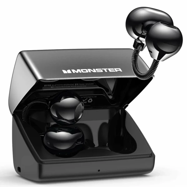 MONSTER AC700 - Open-Ear Bluetooth Earbuds – Wireless Air Conduction Headphones